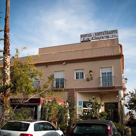 Hostal Restaurante La Curva Адра Экстерьер фото